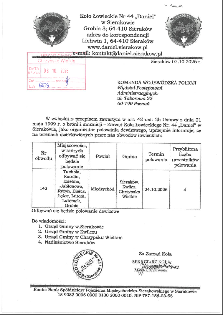 Ogłoszenie
