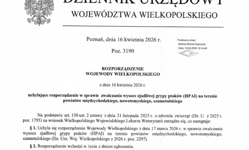 Zdjęcie artykułu z dnia 20-04-2026