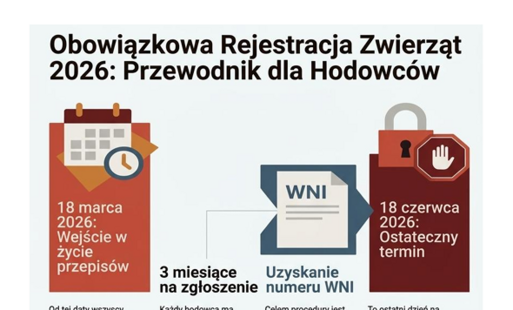 Zdjęcie do Obowiązkowa rejestracja zwierząt 2026: przewodnik dla hodowc&oacute;w