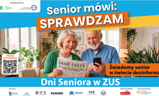 Zdjęcie do Dni Seniora 2026 - Świadomy senior w świecie dezinformacji